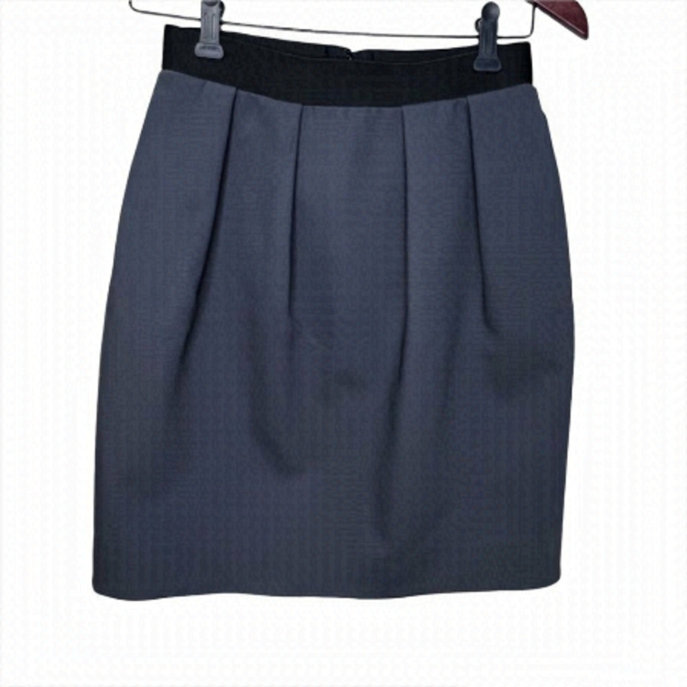 COS Pleated Grey Skirt Pockets Size 4